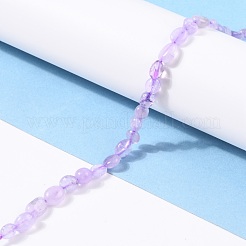 Natürliche Lavendel-Amethyst-Perlenstränge&nbsp;G-G018-50