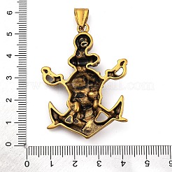 Pendenti grandi in acciaio inossidabile 304&nbsp;STAS-P367-01AG