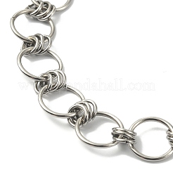 Anlaufgeschütztes Gliederkettenarmband aus 304 Edelstahl&nbsp;BJEW-TA00334-04