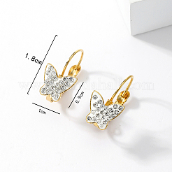 Elegante Schmetterling 201 Edelstahl Creolen&nbsp;GI3123