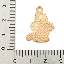 Pendentifs chaton de Noël en alliage émaillé&nbsp;ENAM-I060-02A