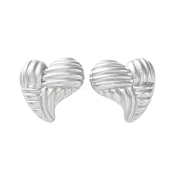 Pendientes de acero inoxidable 304 para mujer&nbsp;LS-EJEW-K306-03P
