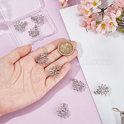 8 pendentif cage à perles en laiton&nbsp;KK-UN0003-66A