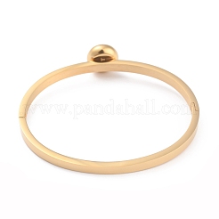 Brazaletes de acero inoxidable 304&nbsp;BJEW-H549-01
