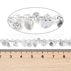 Catene in ottone e strass fatte a mano&nbsp;CHC-Z001-14S-01