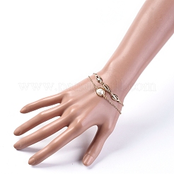 Ensembles de bracelet à maillons&nbsp;BJEW-JB04954