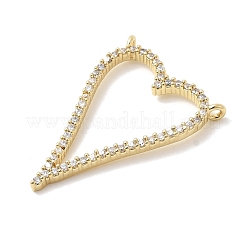 Ottone micro spianare pendenti zirconi&nbsp;KK-H529-61A-G