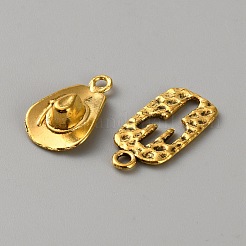 Anhänger aus Legierung im Western-Cowboy-Stil im tibetischen Stil&nbsp;FIND-WH0173-279AG