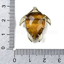 Natürlichen Tigerauge Anhänger&nbsp;G-U019-02G-05
