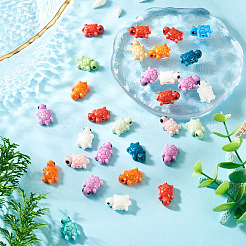 30 pièces de perles en porcelaine faites à la main&nbsp;PORC-TA0001-73A