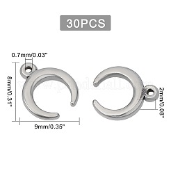 30 pieza de dijes de acero inoxidable 304&nbsp;STAS-DC0005-42