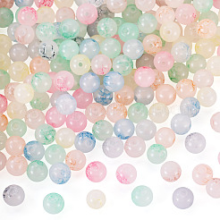 160 Stück 8 Farben Glasimitat-Edelsteinperlen&nbsp;GLAA-TA0004-38