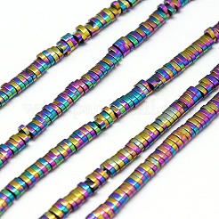 Electroplate non magnetici ematite sintetico fili di perline&nbsp;G-I094-M