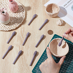 9 Stück Harztextur-Werkzeugsatz für Tonkunst&nbsp;TOOL-WH0166-016