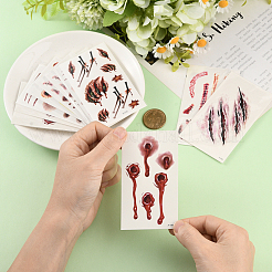 27 Stück entfernbare temporäre Narbentattoos&nbsp;DIY-SP0005-66B