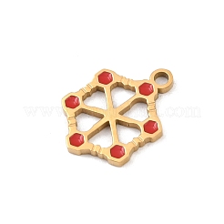 Weihnachten 304 Edelstahl Emaille Anhänger&nbsp;STAS-B116-03F-G
