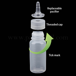 Nachfüllbare Babyflasche aus Kunststoff für Haustiere&nbsp;CON-WH0062-17