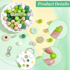 Kits de fabrication de porte-clés bricolage&nbsp;DIY-PA0001-89B
