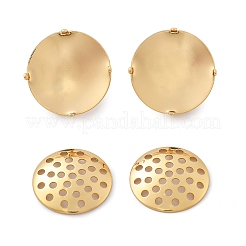 Accessoires pour boucles d'oreilles à clous en laiton&nbsp;KK-K382-16B-G