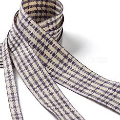 Ruban en polyester imprimé tartan&nbsp;SRIB-C002-01A
