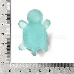 Cabochons de décodage en résine imprimée transparente et lumineuse&nbsp;RESI-B026-01B-03
