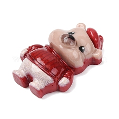 Undurchsichtige Cabochons aus Kunstharz mit Tiermotiv&nbsp;RESI-Z051-01C