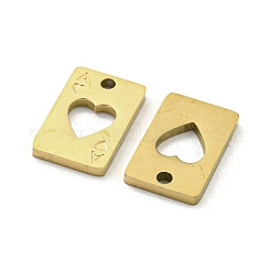 Placcatura ionica (ip) ciondoli in acciaio inossidabile chirurgico 316l&nbsp;STAS-K280-04G