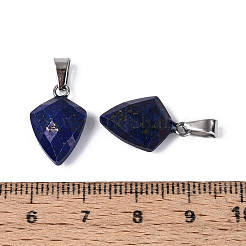 Natürliche Lapislazuli Anhänger&nbsp;G-N349-18P-02