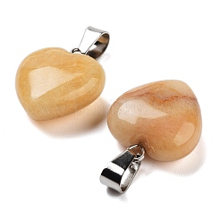 Encantos de jade topacio natural&nbsp;HEAR-PW0001-057-17
