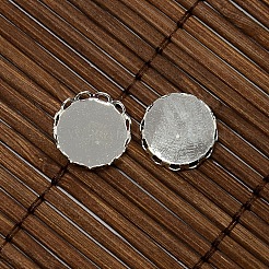 9.5~10mm cubierta cabujón de cristal transparente en forma de cúpula para la foto de DIY que hace plana redonda de bronce cabujón&nbsp;DIY-X0103-S-NR