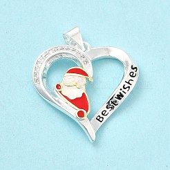 Weihnachtsanhänger aus Messingkristall-Strassen&nbsp;RB-P036-01S
