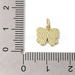 Emaille-Anhänger mit Zahnstangenbeschichtung aus Messing&nbsp;KK-B092-13G-01