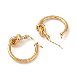 Pendientes de acero inoxidable 304 con revestimiento al vacío de PVD&nbsp;EJEW-S227-24G