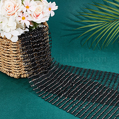 Polyester-Strassstoff&nbsp;DIY-WH0578-42A