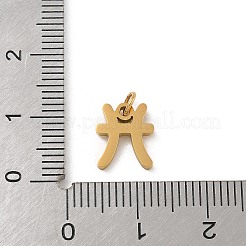 Ciondoli in acciaio inossidabile 304&nbsp;LS-STAS-R001-04G-12
