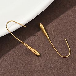 Boucles d'oreilles pendantes en acier inoxydable 304&nbsp;EJEW-F375-01C-G