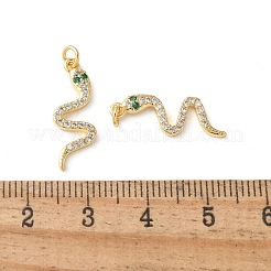 Pendentifs en laiton zircon cubique transparent&nbsp;KK-Q031-41G-02