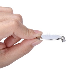 Pendentifs en acier inoxydable 304 résistant au ternissement&nbsp;STAS-I140-17S