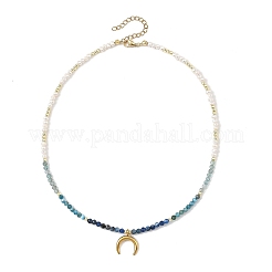 Colliers pour femmes ornés de pendentifs en acier inoxydable 304&nbsp;NJEW-JN06533-02