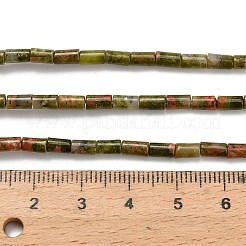 Natur Unakit Perlen Stränge&nbsp;G-P600-B06-01A