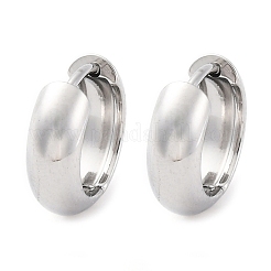 Pendientes de aro criollos de acero inoxidable quirúrgico 316 para mujer&nbsp;EJEW-G429-01A-P
