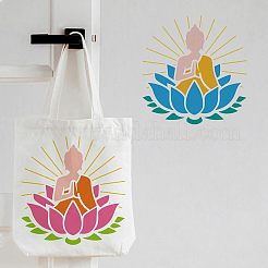 Plantillas de plantillas de pintura de dibujo reutilizables de plástico&nbsp;DIY-WH0172-448