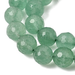 Naturales verdes fresa de cuarzo hebras de abalorios&nbsp;GG-CBA0166-A02-8mm