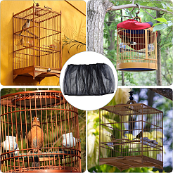 Housses en maille de cage à oiseaux en polyester&nbsp;AJEW-WH20054-249B