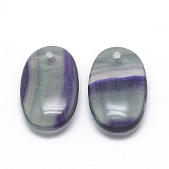 Pendenti fluorite naturale&nbsp;G-Q458-30B