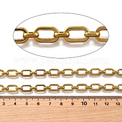 Catene a maglie rettangolari in acciaio inossidabile 304 con placcatura ionica (ip)&nbsp;CHS-S012-26G-A