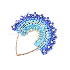 Perles de verre et pendentifs en verre&nbsp;PALLOY-MZ01371-02