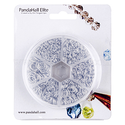 Eisen Sprung Ringe Schmuck Grundlagen Metall Zubehör gemischte Größe&nbsp;IFIN-PH0001-06P-NF