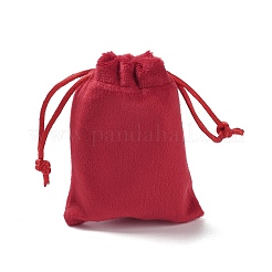 Bolsas de terciopelo para guardar joyas con cordón&nbsp;ABAG-P013-02A