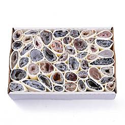 Natürlicher geode achat druzy achat display dekorationen&nbsp;DJEW-I014-01B